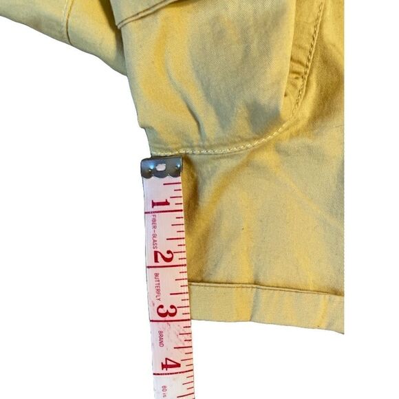 Candies Yellow Shortie Shorts - Picture 3 of 7